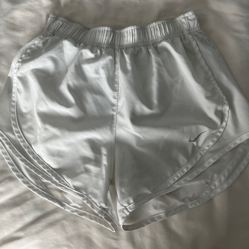 Womens white Nike shorts